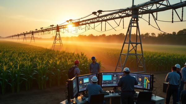 Des solutions performantes pour un système d'irrigation commerciale