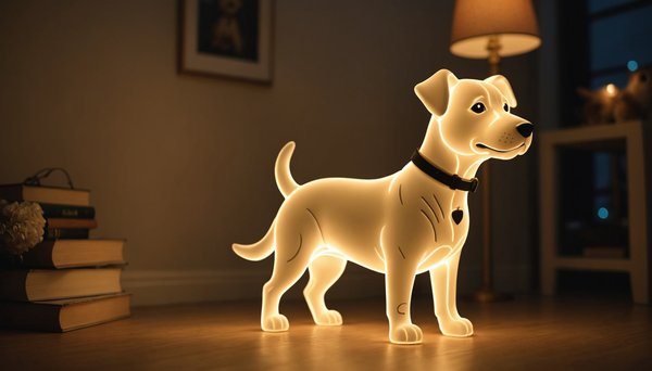 Veilleuse sous forme de chien : illuminez les nuits de vos enfants